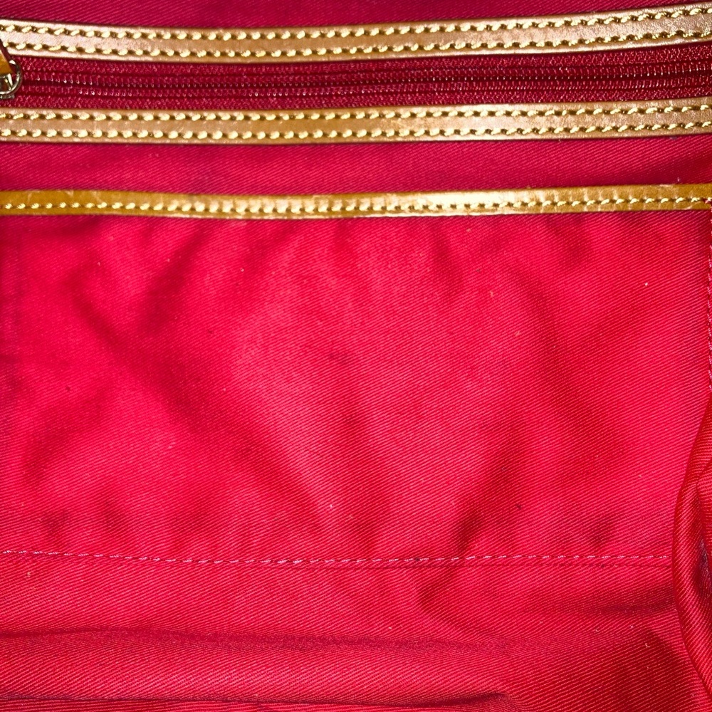 Dooney & Bourke Brown and Gold Signature Tote - Picture 14 of 16